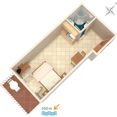 With A Parking Space Bol, Brac - 5641 Apartman